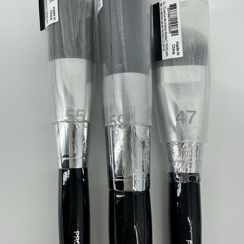 Sephora PRO Brush‎ Lot #47 #55 #59 #93 #65 #40 #45 New 7 Piece Lot - Picture 2 of 3